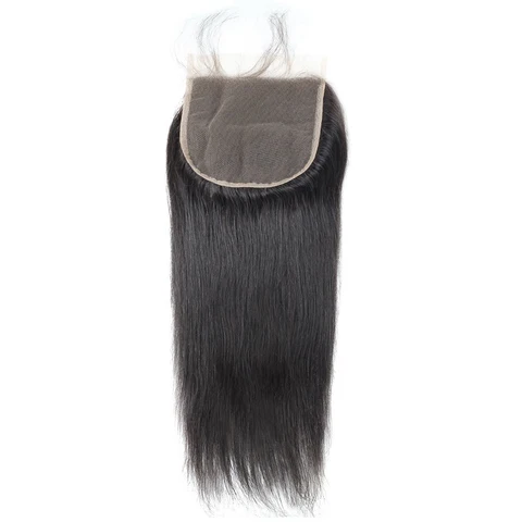 Allove Hair Straight Hair 6 6 Lace Closure Virgin Remy official product photo