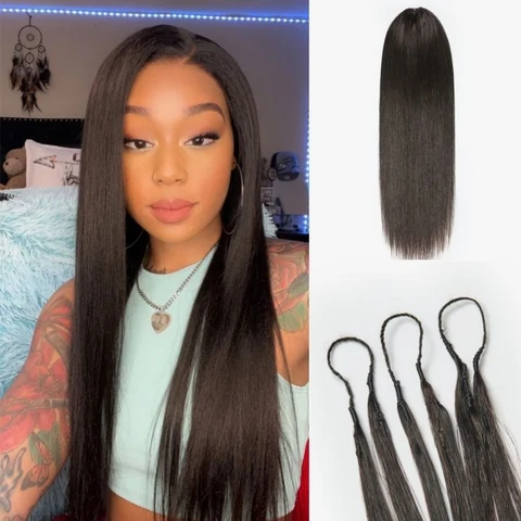 Luvme Hair Readitress Pre Separated Feather Crochet Human Hair Miracle official product photo
