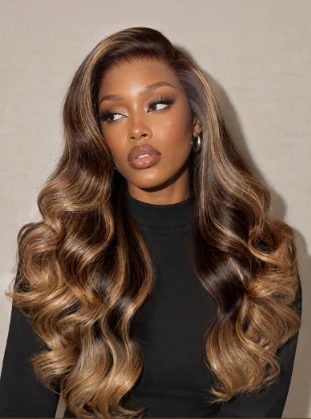 Wavymy Hair Customize Highlight Body Wave 7X5 Lace 180% official product photo